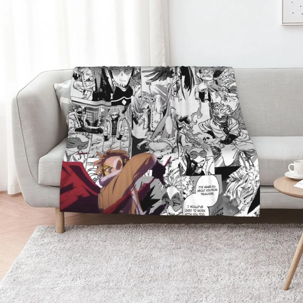 

Hawks Panels Plus Ultra Version Throw Blanket Luxury Thicken Sofa Throw Nap Quilt Blankets
