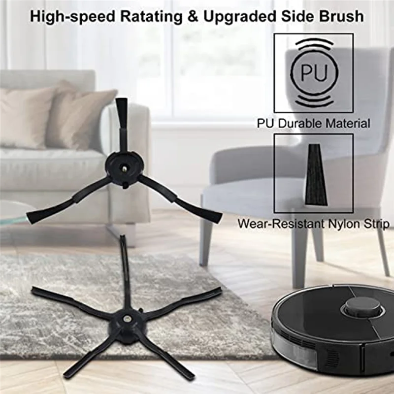 A74X-Accessories For Roborock S6 Pure, S6, E4, S4 Max, S6 Maxv, S5, S5 Max, S4, E20 E25 E35 S50 Robot Vacuum