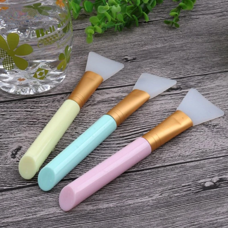 Mỹ phẩm Dụng Cụ Làm Đẹp Mặt Silicon Trang Điểm Mặt nạ Bùn Trộn Cọ Thìa Đũa Dropshipping
