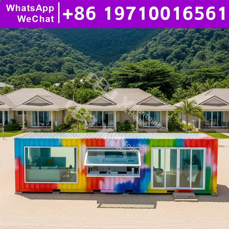 

Bungalow Home Folding Best Houses Repairable Prefab Cabins Tiny House Container Home Flat Pack Home ISO CE Certificate Fashion