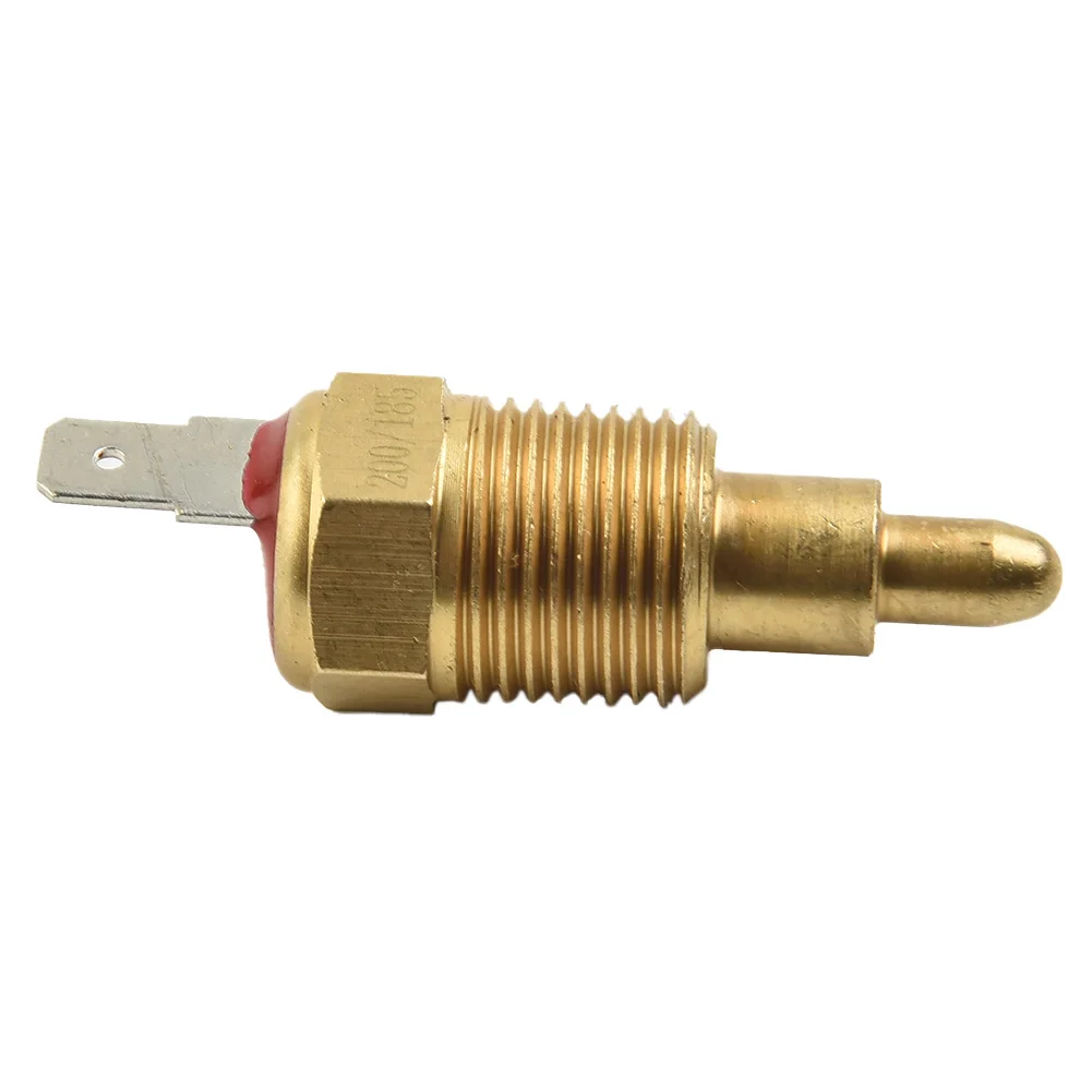 Car Accessories Sensor Switch Temperature Sensor 3 8 NPT 5.5x1.9cm Metal Copper Tone Car Radiator Sensor Switch