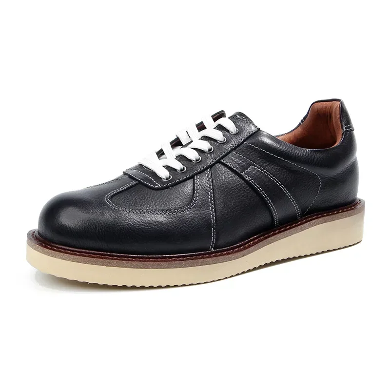 Classic Young Men Leather Shoes Fashion Retro Luxury Sneakers for Men Geuine Leather Mocasines Hombre