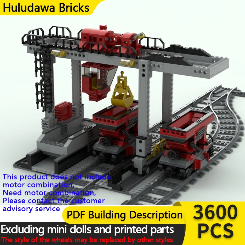 

Конструктор City Car Model MOC: Модульная система «Грузовой поезд» (самосвал), развивающая игрушка для детей, подарок на праздник, набор для сборки