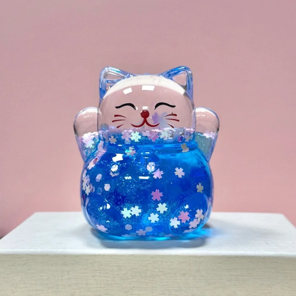 Креативные красочные карамельные цвета, украшения Fortune Cat, украшения «сделай сам», каваи, миниатюрное ремесленное украшение, креативный микроландшафт