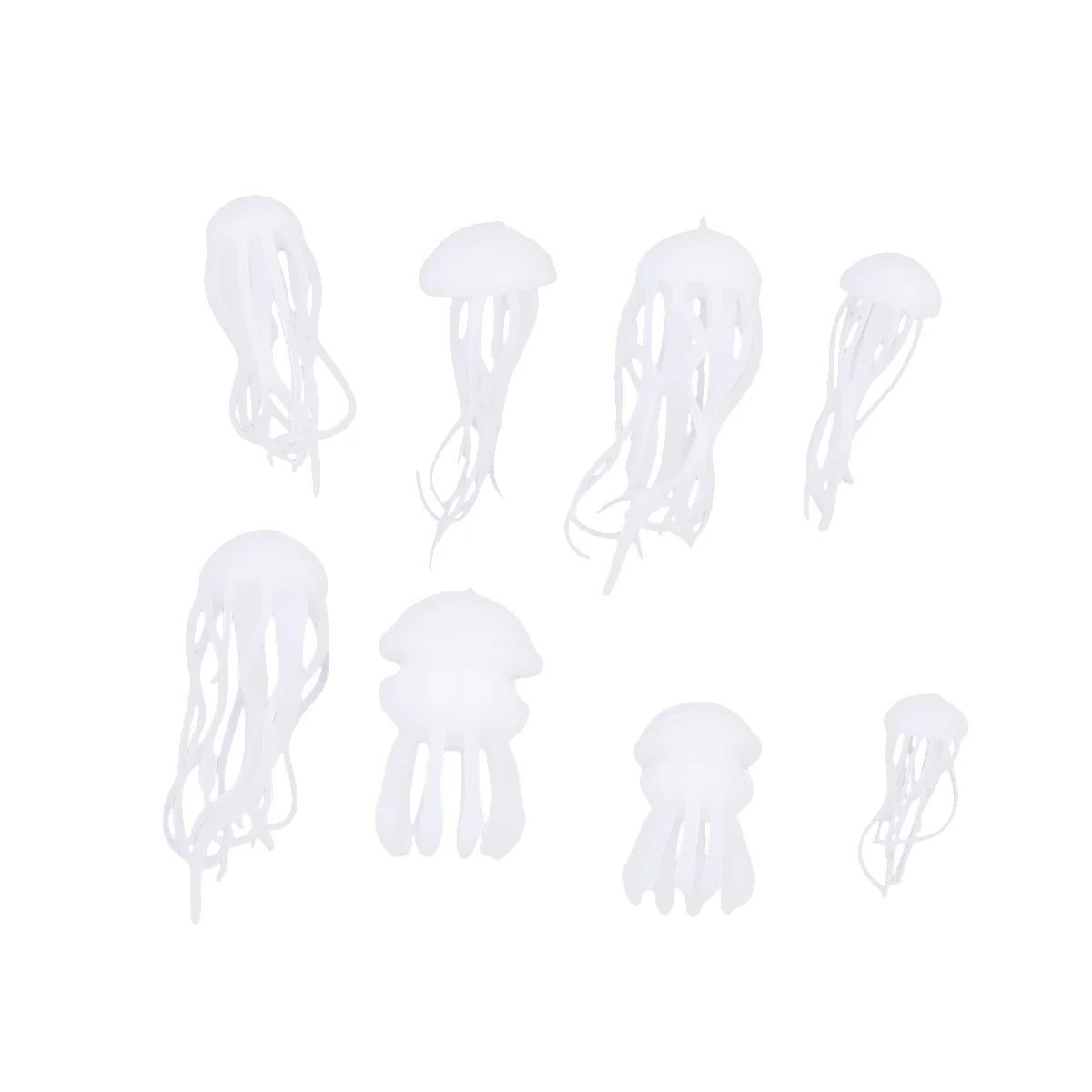 

16Pcs Jellyfish Silicone Mold Creative Epoxy Resin Casting Mold for DIY Crafts Marine Filling Material Water Jellyfish Drip