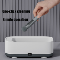 Ultrasonic Cleaner Pro Deep Clean Glasses Jewelry Watches Portable Design For Home Travel Use（Without battery）