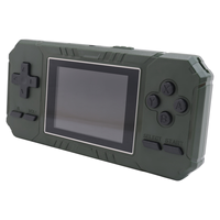 A42F  Retro Portable Mini Handheld Game Console 8-Bit 3.0 Inch Color Screen LCD Game Player Built-in 500 Games-Green