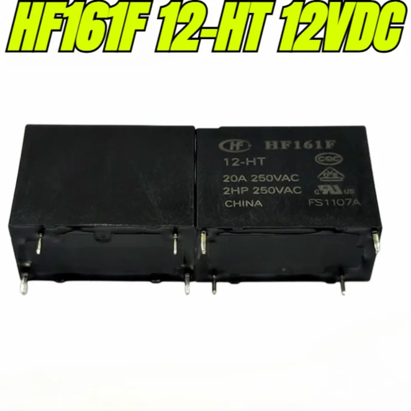 

（Brand New Original）1pcs/lot 100% original genuine relay:HF161F 12-HT 12VDC 20A 4pins