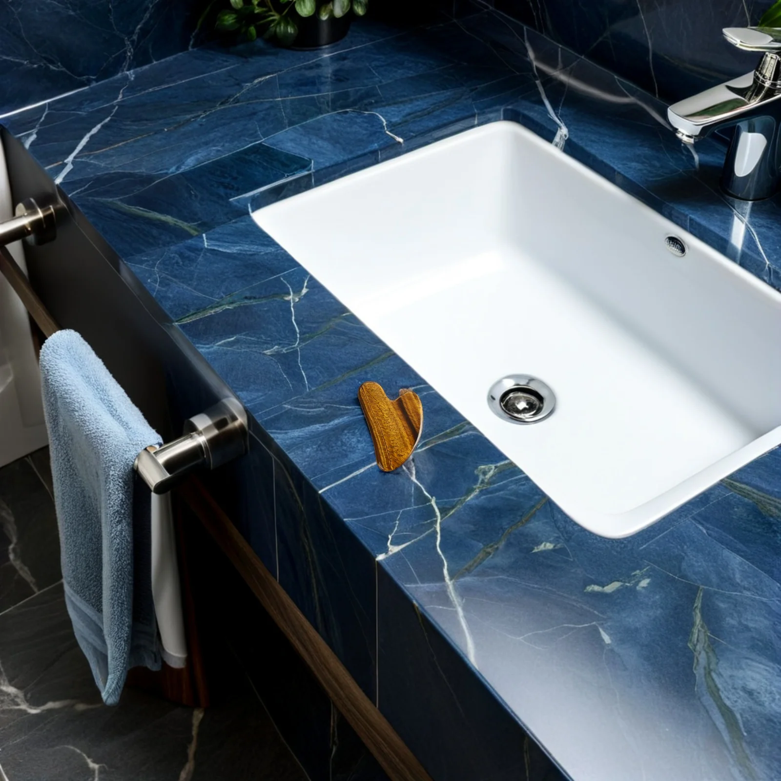 

1 шт., скребковая доска Дельфин Гуа Ша, светло-коричневый инструмент для массажа лица, увеличивающий кровообращение, облегчение боли и уход за кожей