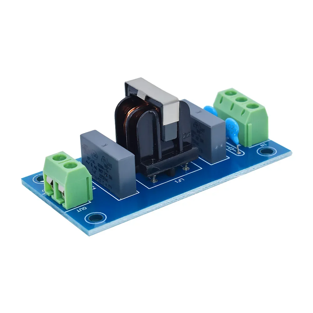 Filtro EMI Sound Booster, Soquete do filtro, Módulo Power Board, 220V, 2A
