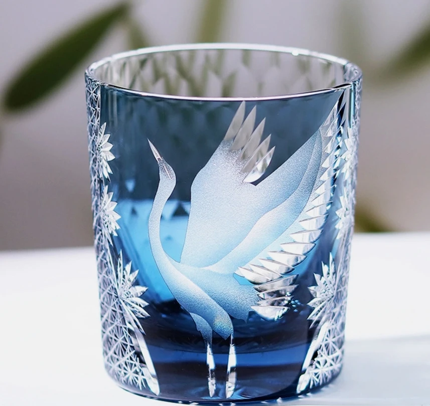 japanese-retro-songhak-pattern-edo-kiriko-cup-hand-engrave-crystal-wineglass-high-end-gifts-whisky-liquor-glass-brandy-snifter