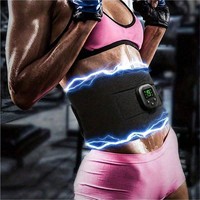 Waist Massager Portable USB Charging Shaper Electric Arm Hip Leg Trainer Body Shaping Belt Fitness Massager