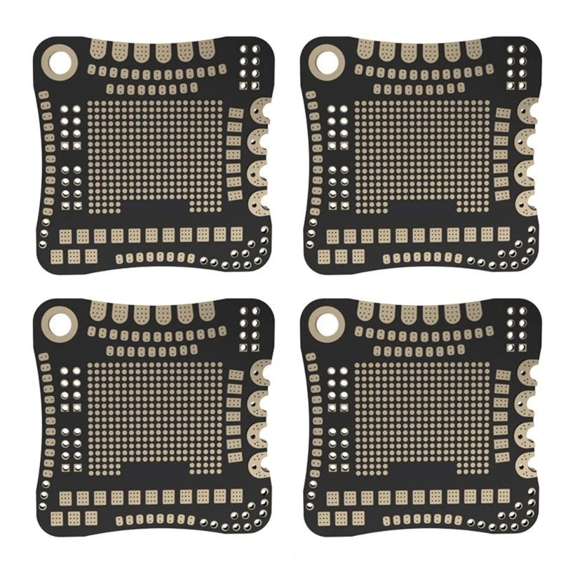 

Set Of 4 PCB Welding Exercise Board Metal PCB Board For Soldering Practice For Flight Hobbyists Soldering Practice Board
