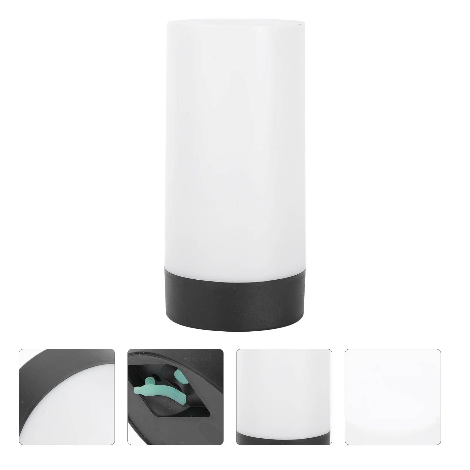 

Personality Rechargeable Bar Lights Table Lamps White Plastic Cordless Portable