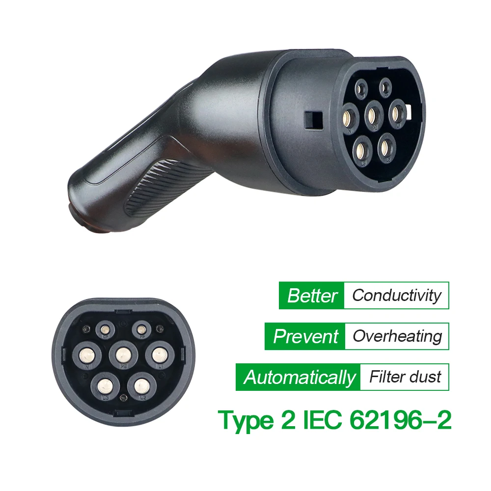 ISIGMA APP Type2 Type1 Electric Vehicle Charger EVSE Charging Cable Wi-Fi Bluetooth APP Control 32A 7.2KW Portable EV Charger