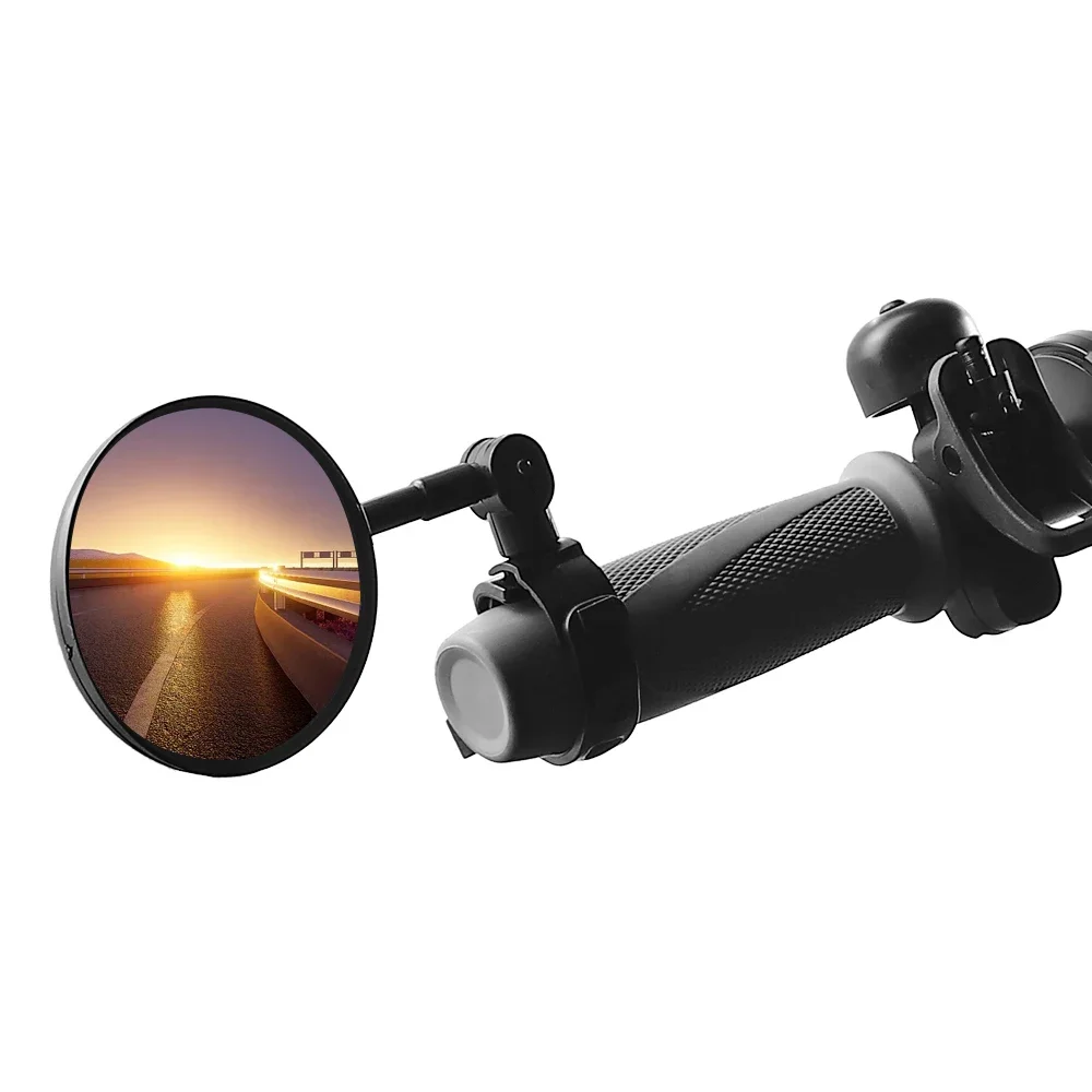 Зеркало заднего вида для электрического скутера для Ninebot F20 F30 F40, регулируемое вращение руля самоката, зеркало для езды на велосипеде
