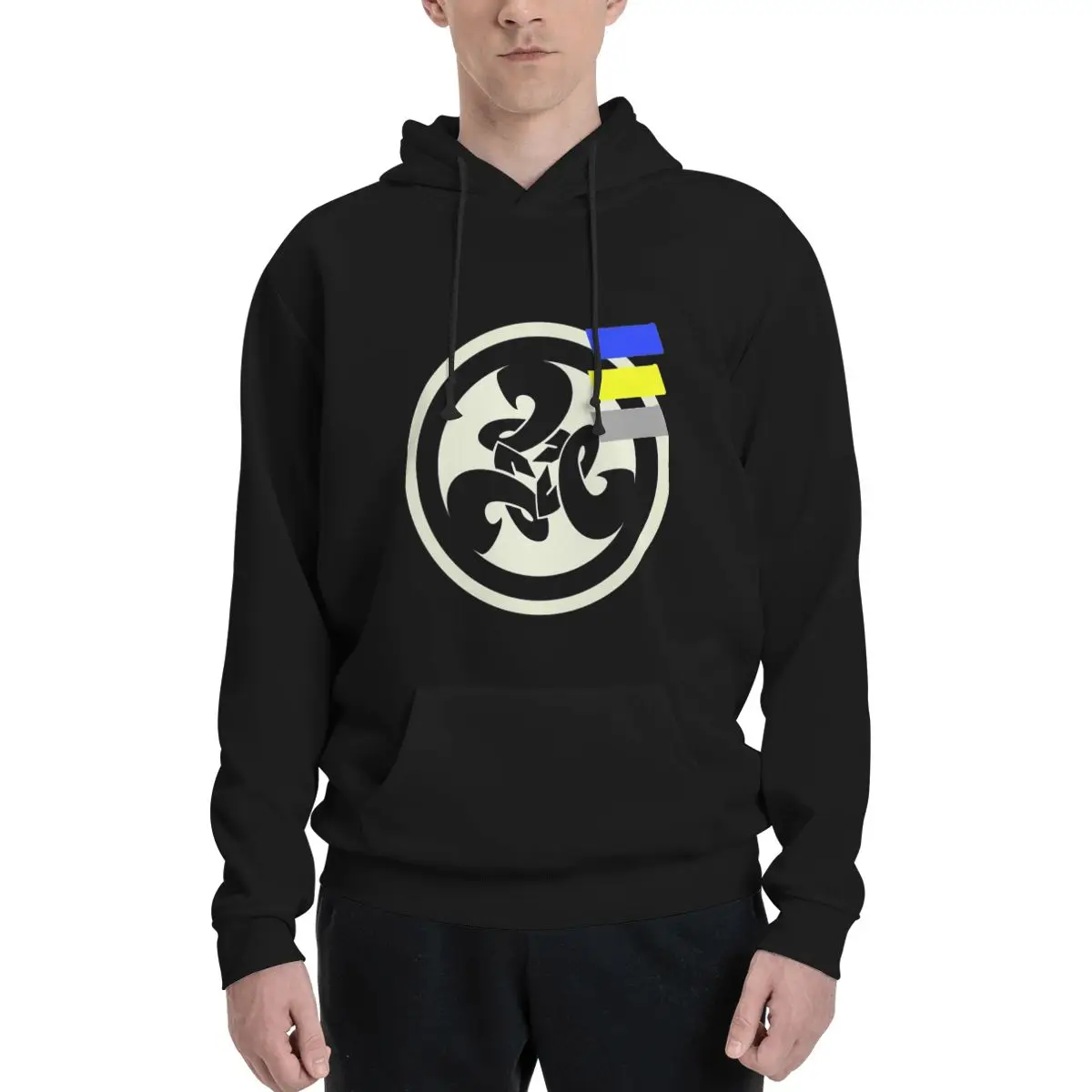 

Deep Cut Logo Polyester Hoodie Men's Sweatershirt Warm Dif Colors Sizes