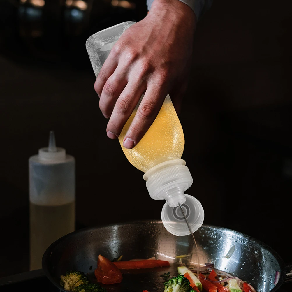 

10pcs Oil Can Squeeze Bottle Empty Graduated FoodGrade Precision Control Cooking Sauce Condiment Kitchen