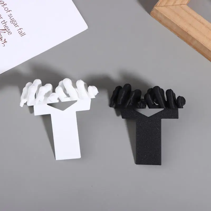 Picture 5: 2Pcs Creative Bookmarks Bizarre And Personalized 3D Printed Page Marks Horror Atmosphere Design Durable Materials