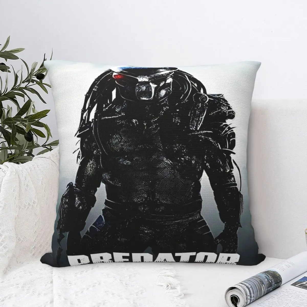 المفترس: الأراضي الغربية سادات غطاء وسادة بوليستر ناعم الديكور رمي كيس وسادة غطاء غرفة المعيشة سستة 45*45 سنتيمتر