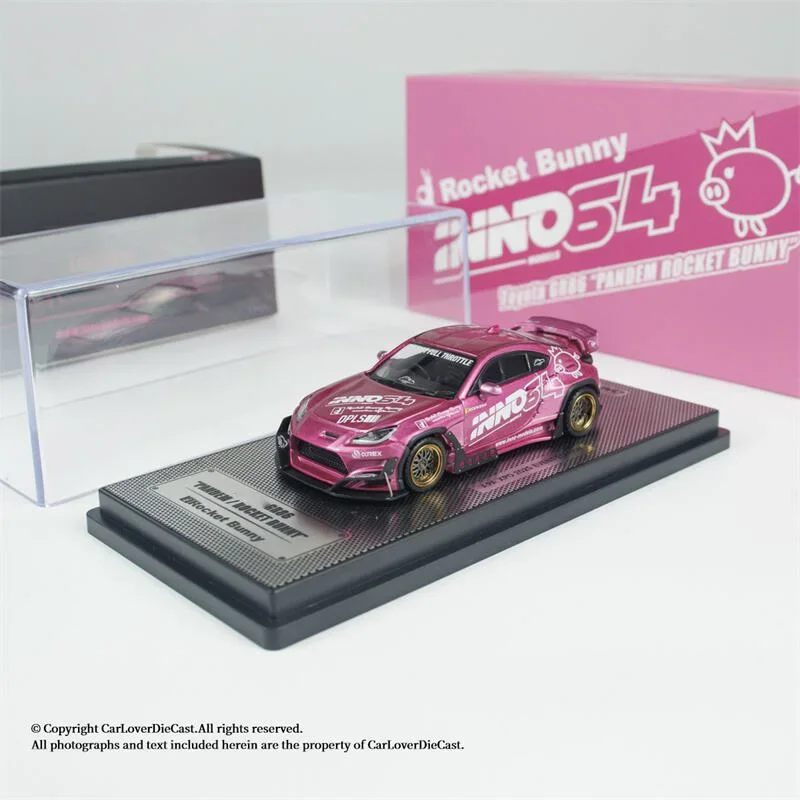 INNO 1:64 NSX / YANGWANG /GR86 APA xpo 2025 نموذج سيارة جامع Diecast IN64-NSXP/YW/GR86P-APA25