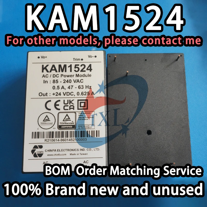 [100% Brand New] KAM1524 Isolated AC-DC Switching Power Supply Module 15W 85-265Vac 6Pin Direct Plug-In Installation