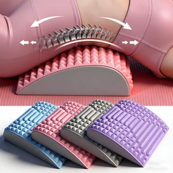 Back Stretcher Pillow Neck Lumbar Support Massager for Neck Waist Back, Sciatica, Herniated Disc Pain Relief Massage Relaxation