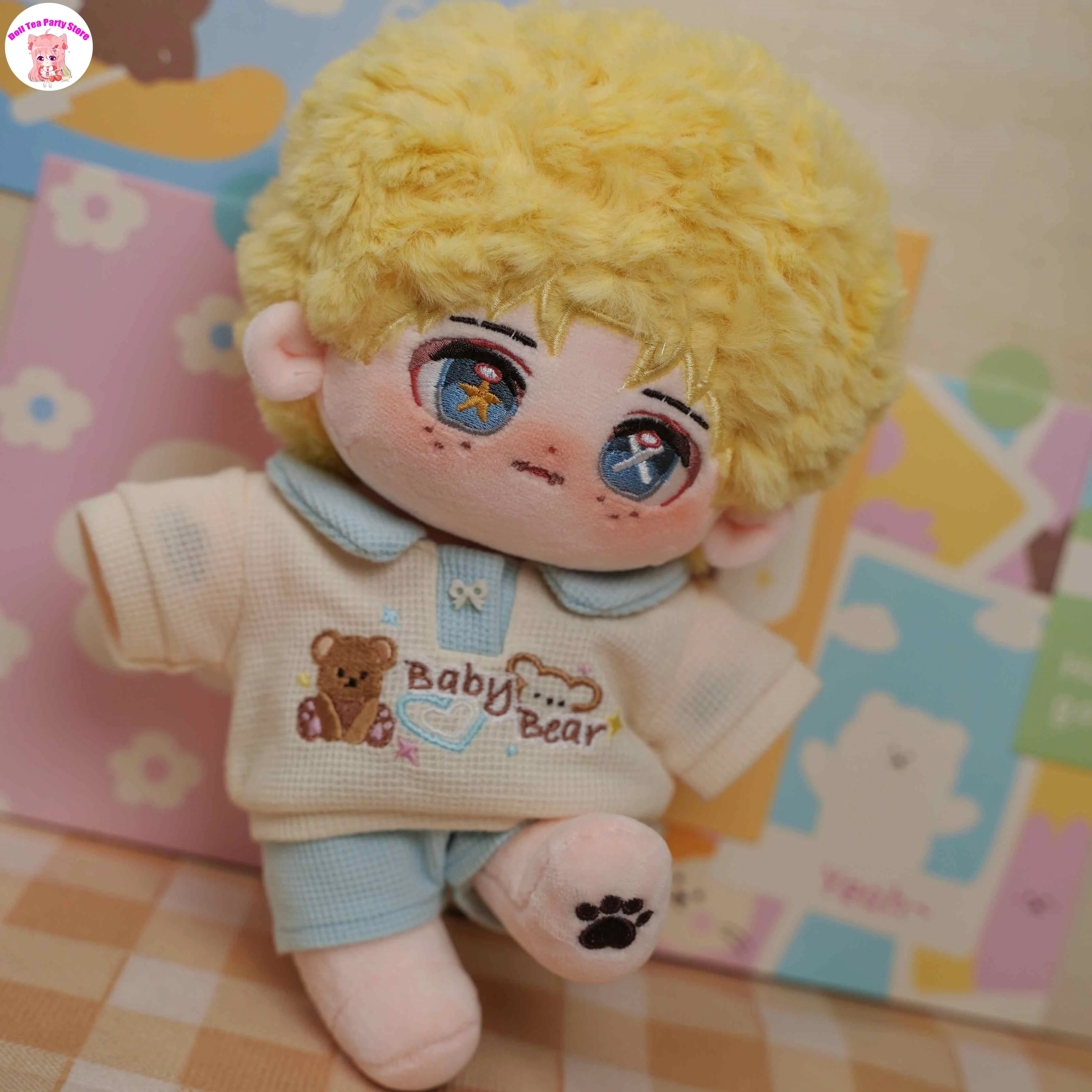 

Mike Morton Acrobat 20cm Cotton Doll Body Anime Identity Ⅴ Plushie Dress Up Plush Stuffed Figures Toys Cosplay Xmas Gift
