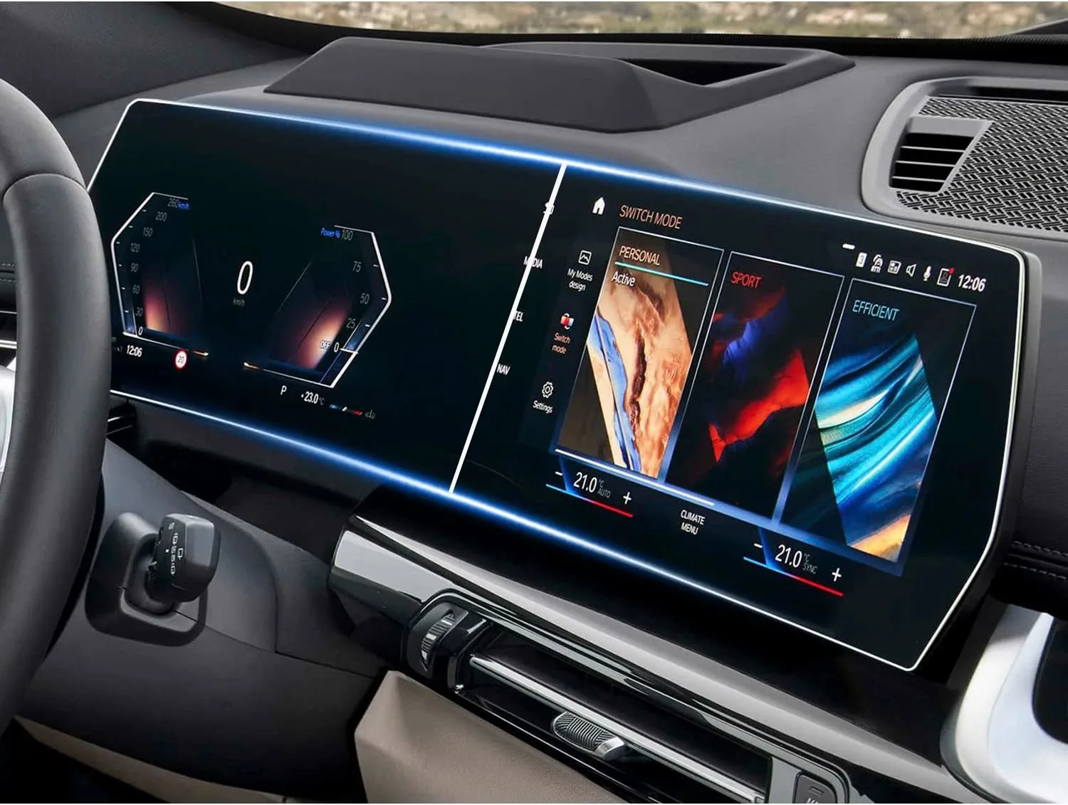 Защитная пленка из закаленного стекла для BMW U10 U11 X1 IX1 2023 2024, для сенсорного экрана GPS-навигации, аксессуары для интерьера автомобиля