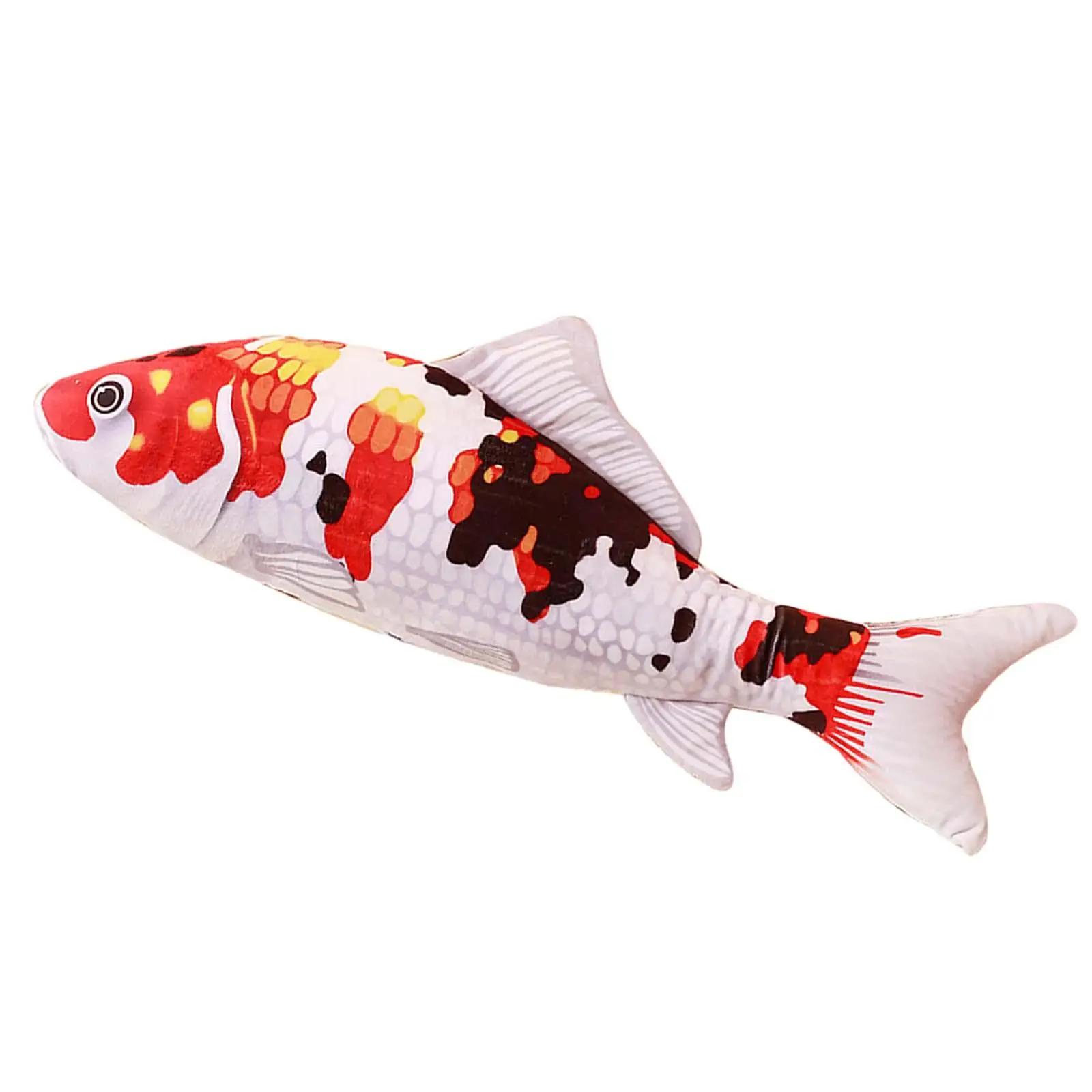 Cute Plush Fish Stuffed Toy Soft Cartoon Hugging Pillow Cushion Doll for Living Room Bedroom Car Decorative Gift