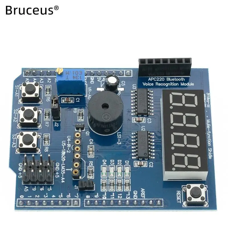 

TS1003L Multi-Functional Expansion Board Kit Based For Learning Uno R3 Lenardo Mega 2560 Shield Arduino