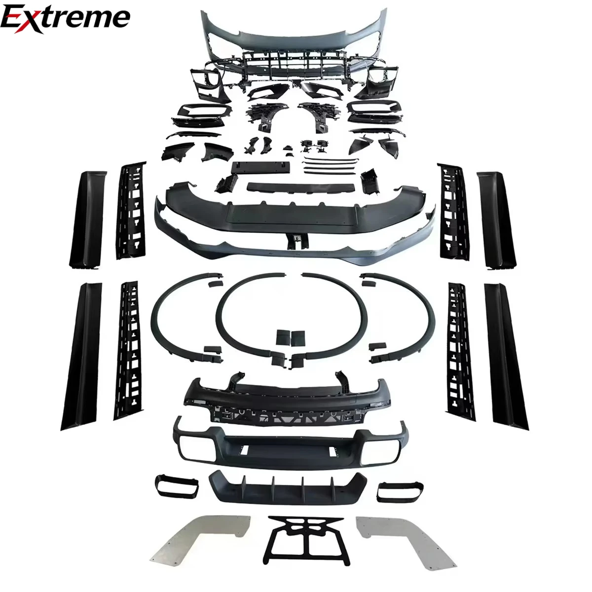 

Best Quality Bumpers Body Kit for Porsche Cayenne 9Y0.1 2018-2023 Upgrade to Turbos Appearance with Tkt Parts.