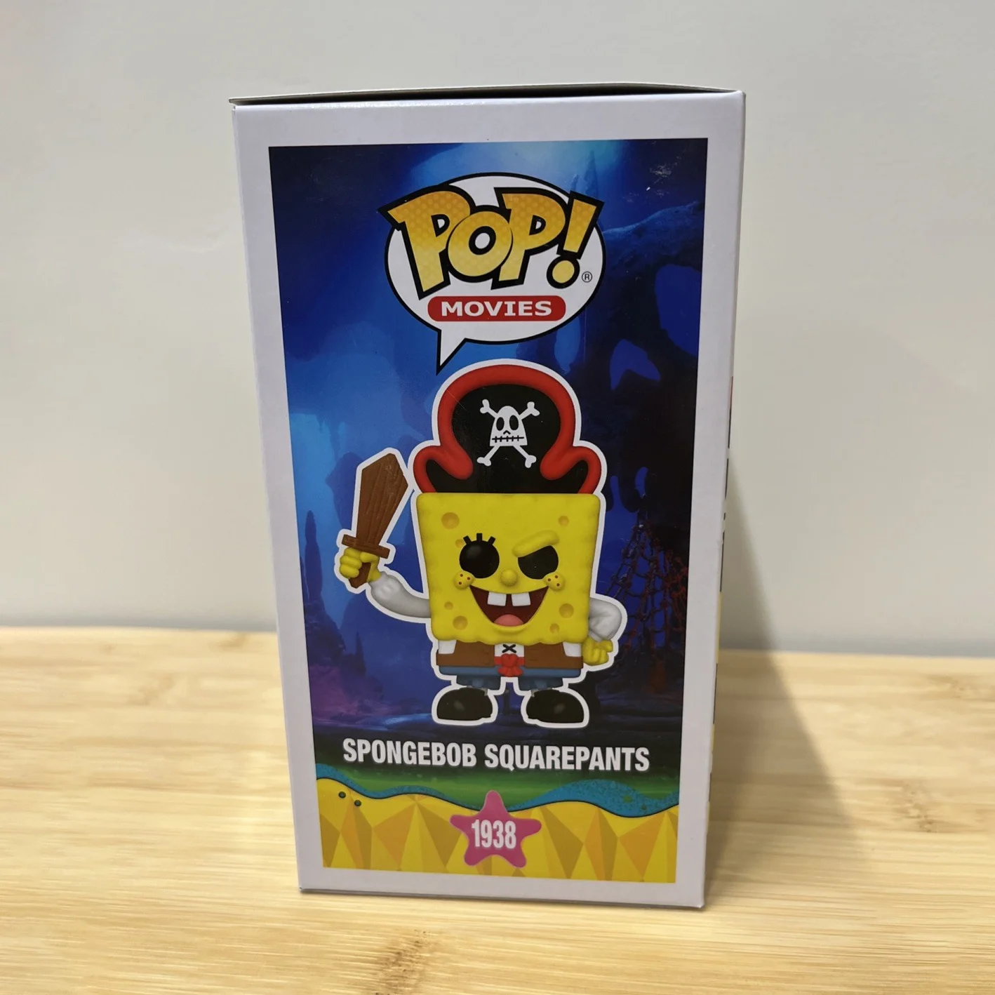 

Фигурка Funko Pop SpongeBob (Пират) - Лимитированная серия фигурок Spongebob Squarepants # Официальная оригинальная статуэтка 1938 года, подарок для фанатов