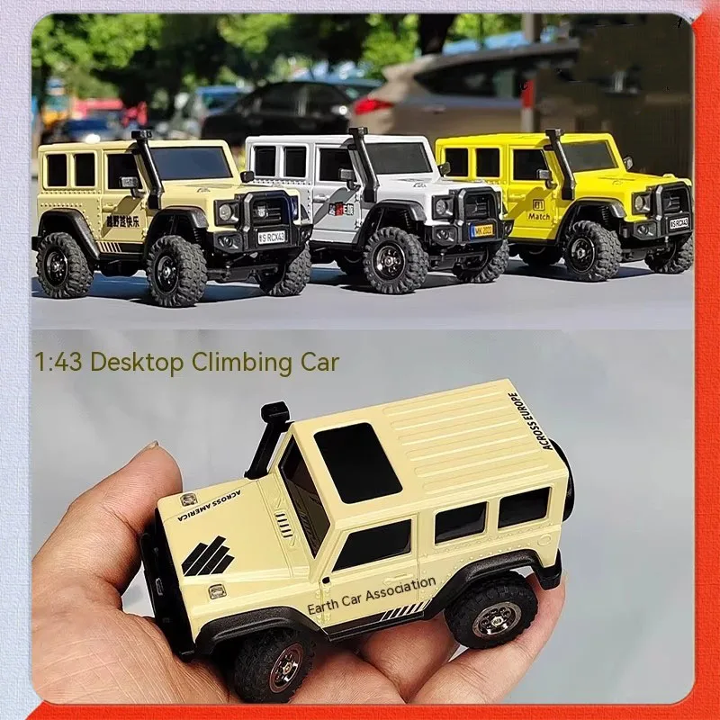 Mini Rc Car Ldarc X43 1/43 Mini Rc Electric Remote Control Model Car Desktop Crawler Rtr 4wd Adult Children'S Toy Gift