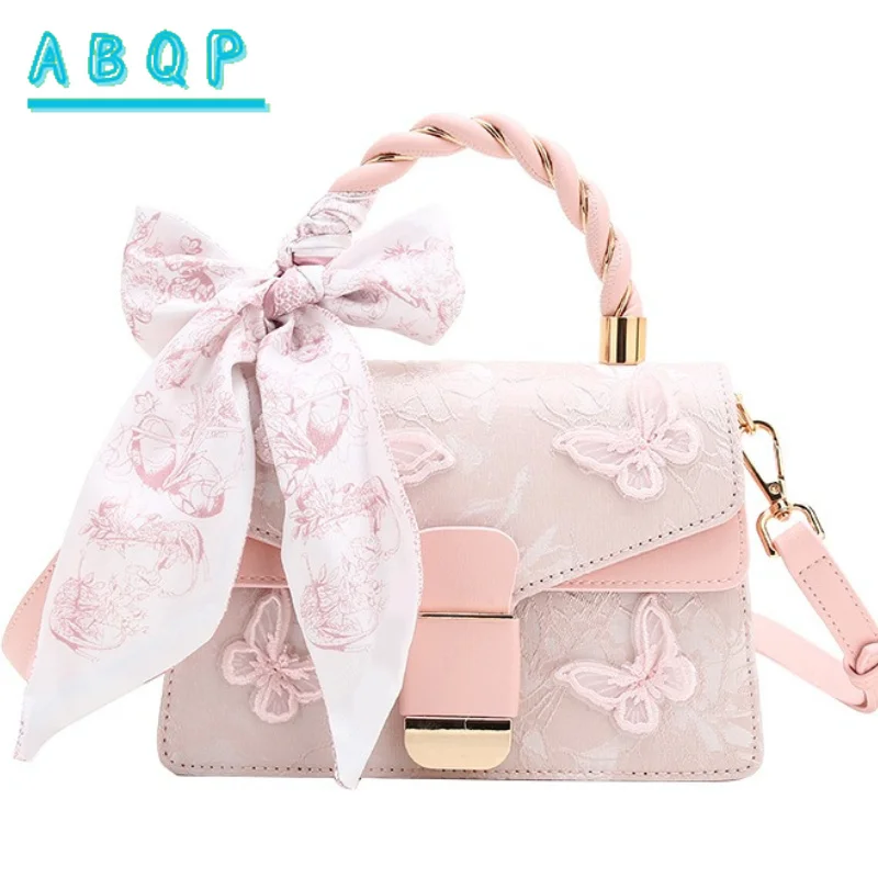New Women's Shoulder Bag Luxury Brand 3D Butterfly Shape Women's Shoulder Messenger Bag Personalized Fashion Casual Women's Bag