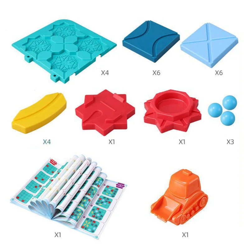 ของเล่นสร้างถนนเชิงตรรกะ เกมกระดานที่น่าสนใจ ของเล่นเพื่อการศึกษาในช่วงต้น ของขวัญที่ยอดเยี่ยมสำหรับเด็ก