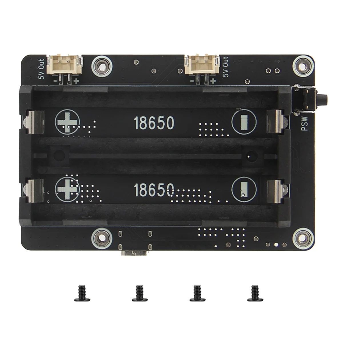FZFZ لـ 5 UPS لوحة توسيع إدارة الطاقة 18650 UPS وحدة توفر احتياطية للطاقة لـ 5