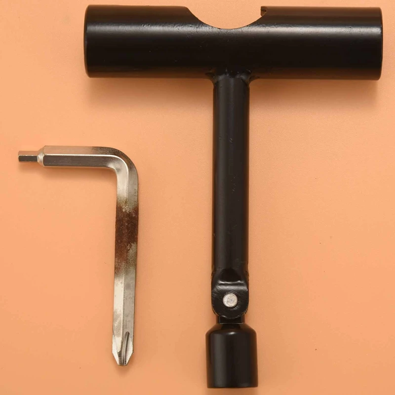 Tire-bouchon en forme de T pour trottinette, ensemble d'outils de réglage pour skateboard