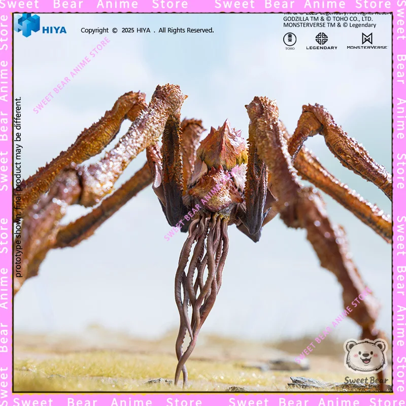 Em estoque hiya godzilla x kong o novo império hiper articulado scylla figura de ação anime modelo brinquedos boneca de mesa colecionáveis