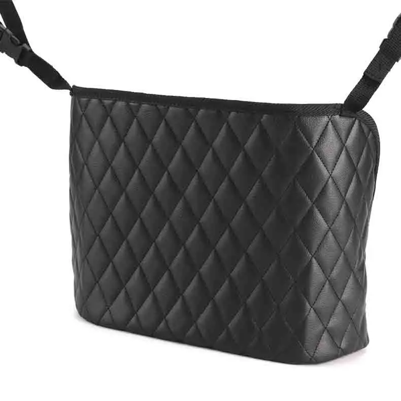 سيارة حقيبة التخزين حقيبة يد حامل مقعد السيارة التخزين المنظم حقيبة يد حامل السيارات الداخلية تستيفها السيارة الأوسط المنظم