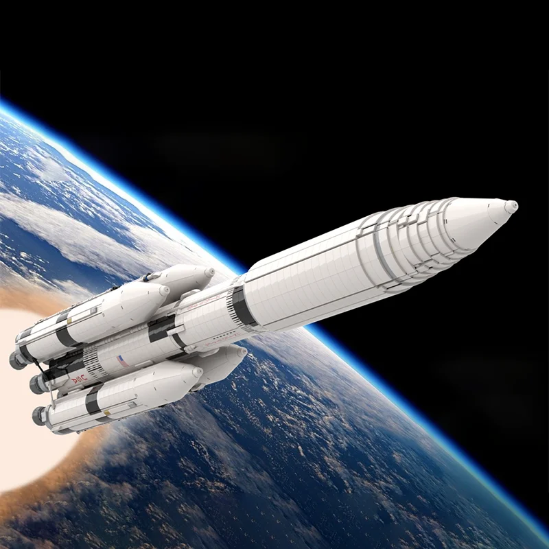 5630 stücke MOC Saturn V MLV-25L Bausteine Erwachsene Kreative teenager sammler kinder Modell Bau Weihnachten spielzeug Geschenk