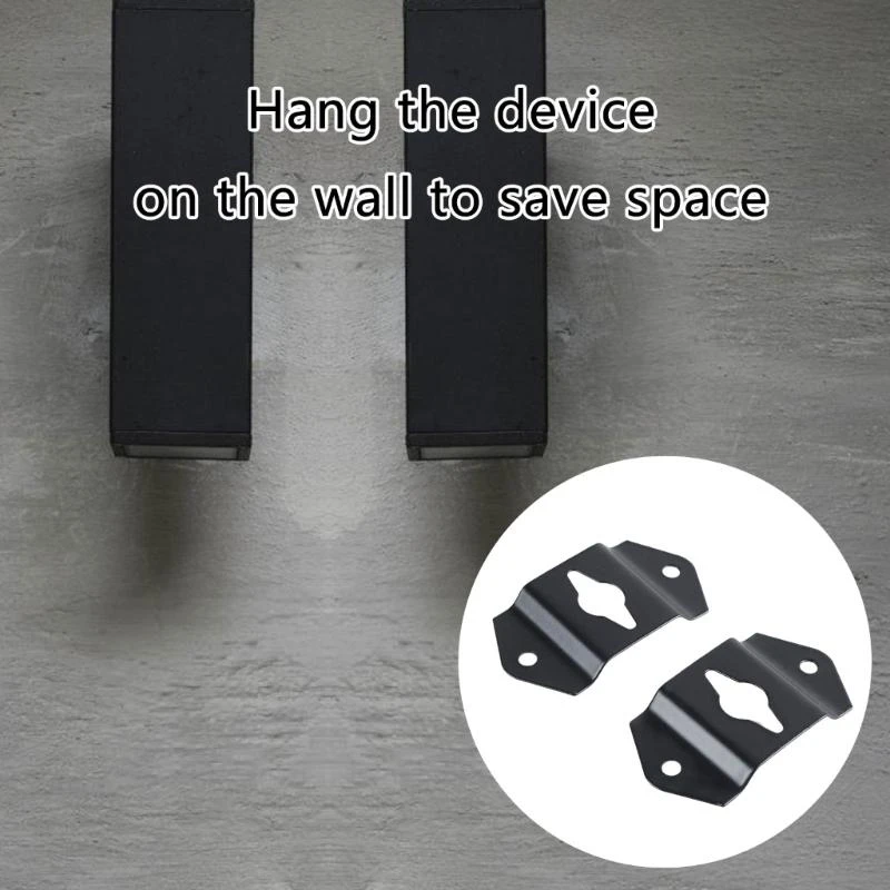 Metal Speaker Hanging Plate Wall Mount Hook For Enhances Wall Decoration &Safety
