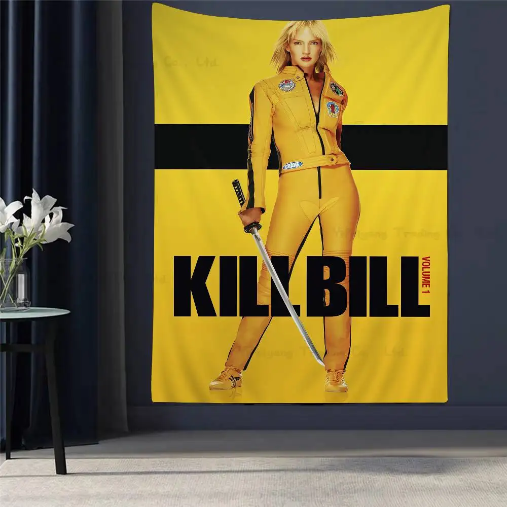 

Movie K-Kill Bill Hanging Bohemian Tapestry Hanging Tarot Hippie Wall Rugs Dorm Wall Hanging Home Decor