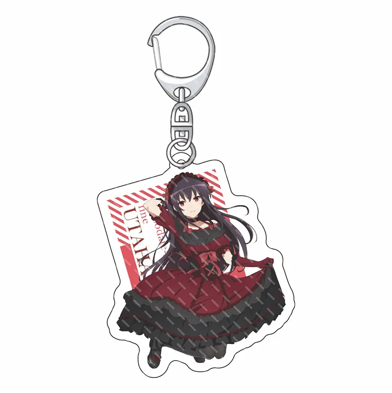 Anime Saenai Kanojo No Sodatekata Blessing Flowers Megumi Kato Eriri Spencer Sawamura Acrylic Keychain  Model Gift Toy