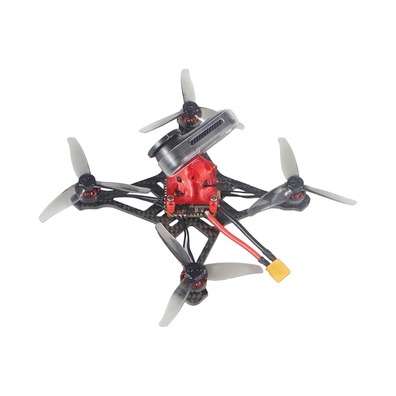 DIY RTF X3 V2 3inch 3S FPV Racing Drone 1204 5000KV Brushless Motor 5.8G 40ch VTX RunCam THUMB 1080P 60FPS FPV Action HD Camera