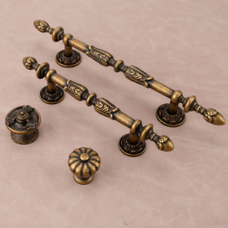 

European Style Handles, Retro, Light Luxury, Kitchen Cabinets, Drawers, Cabinet Doors,Neoclassical Handles