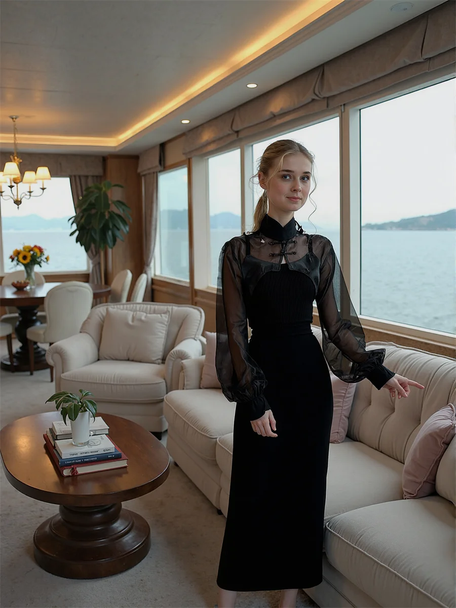 

Long Sleeve Women Shirt Ladies Black Button Up Cotton Elegant Simple Basic Minimalist Fashion Tops Blouses Casual Feminine Turn