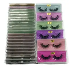 Mink Eyelashes Bulk Wholesale 10 Pairs Fluffy Wispy Natural Long False Eyelashes Makeup Fake Lash 3d Mink Lashes Pack