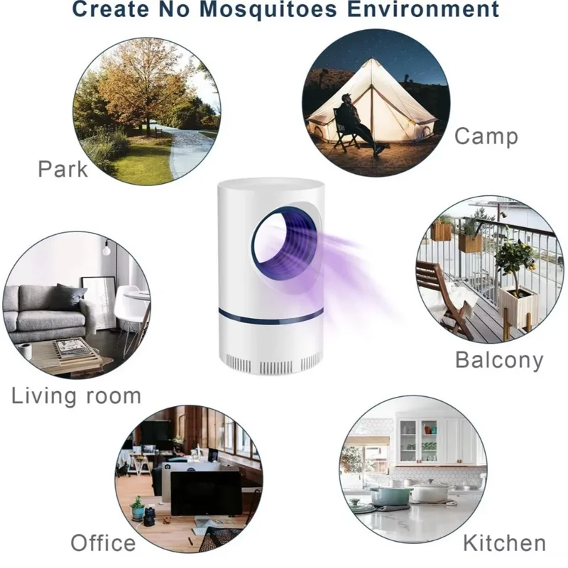 Bugs Killers Lamp For Home Backyard Usb Fly Trap Electronic Light Bulb Lamp Indoor Mosquitoes Lamp Smart Home Led Night Light image 6