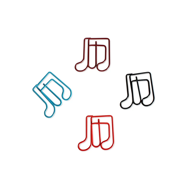 I Love Music Staacquersing Paper réinitialisation, Note Pin Ple, Sign Holder, Notation Musicale Shape, Papel Trombone, Cute Paper Trombones Gift